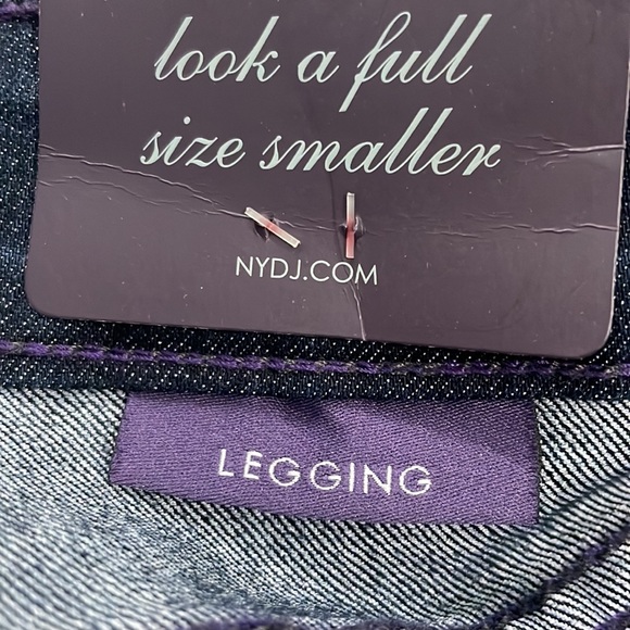 NYDJ Lift & Tuck Legging Jeans Embellished Back Pockets - Picture 14 of 14